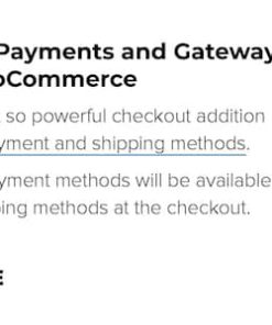 Conditional Payments and Gateway Fees for WooCommerce