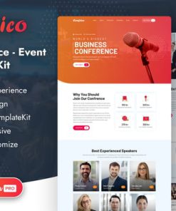 Confrico - Event & Conference Elementor Template Kit