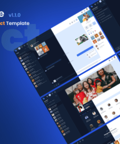 ConnectMe - Chat Application React Template