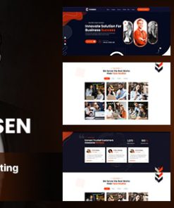 Consen – Finance and Consulting Template.