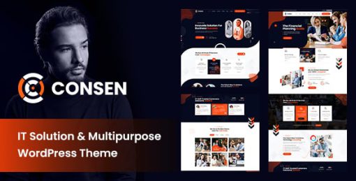 Consen - IT Solution &  Multi-Purpose WordPress Theme