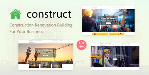 Construct - Construction WordPress Theme