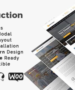 Construction - Building Business and Renovation WordPress Theme