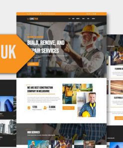 Construk - Construction Elementor Template Kit