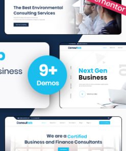 Consultab - Consulting Business & Finance WordPress Theme