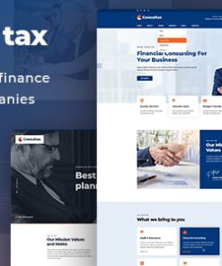 Consultax - Financial & Consulting WordPress Theme