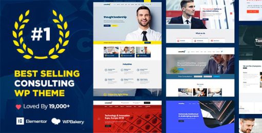 Consulting - Business, Finance WordPress Theme