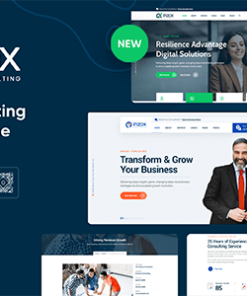 Consulting Business WordPress Theme - Inzox