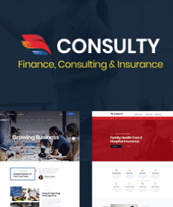 Consulty - Business Finance WordPress Theme