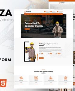 Consza - Construction & Architecture Template