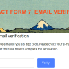 Contact Form 7 Email Verification - OTP Verification