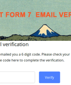 Contact Form 7 Email Verification - OTP Verification