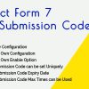 Contact Form 7 Submission Code - Form Submission Required Invitation Code