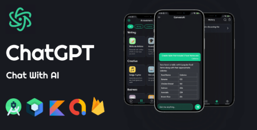 ConversAI ChatGPT AI Native Android Chat App