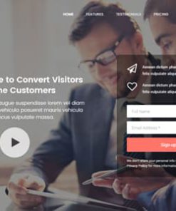 Conversi - Professional Conversion WordPress Landing Page Theme