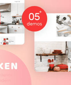 Cooken - Kitchen & Interior Design Modern Shopify Theme