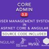 Core Admin - User Management System in ASP.NET CORE & Angular