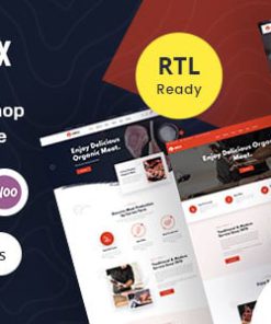 Corvex - Butcher & Meat Shop WordPress Theme + RTL