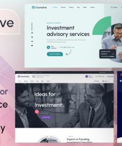 Counsolve - Consulting & Investments WordPress Theme