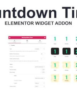 Countdown Timer Elementor Page Builder Addon