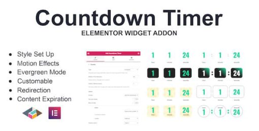 Countdown Timer Elementor Page Builder Addon