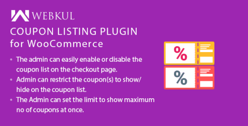 Coupon Listing Plugin for WooCommerce