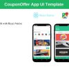 Coupon Offer App - React Native Theme