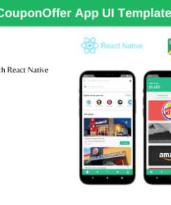 Coupon Offer App - React Native Theme