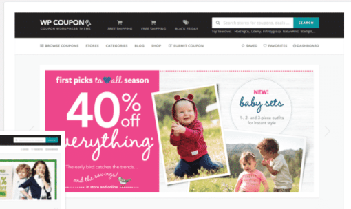 Coupon WP WordPress Coupon Theme
