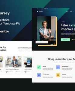 Coursey - Online Courses Elementor Template Kit