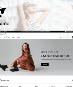 Coutq- Women Fashion Shopify theme