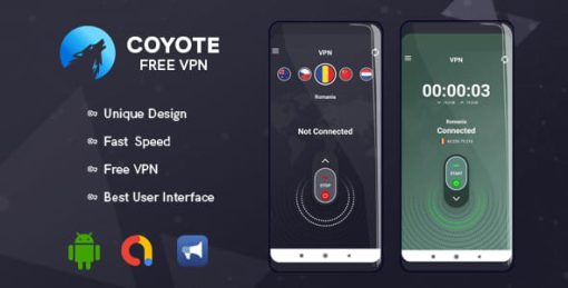 Coyoto Free VPN | Unique UI