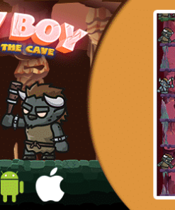 Crazy Boy Endless Jumping Game (Construct 3 | C3P) Admob Ads | Touch | Web and Mobile Support