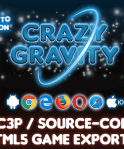 Crazy Gravity HTML5 Game - Construct 3 Source-code