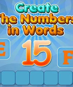 Create The Numbers in Words Kids Education Game (Construct 3 | C3P | HTML5) Numbers Learning Game