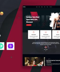 Cribe | Gym Fitness WordPress Theme