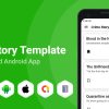 Crime Story Template Offline - Flutter full source code Android & iOS App with Google Admob