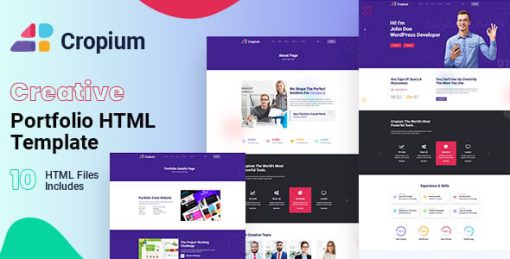 Cropium - Multipurpose HTML Template