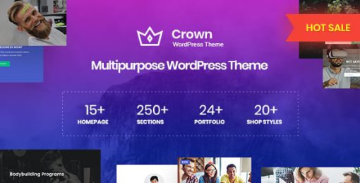 Crown - Multi Purpose WordPress Theme