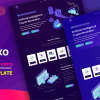 Cryptiko - React js ICO and Crypto Template