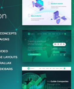 Cryption - ICO, Cryptocurrency & Blockchain WordPress Theme