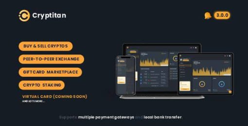 Cryptitan - Multi-featured Crypto Software & Digital Marketplace