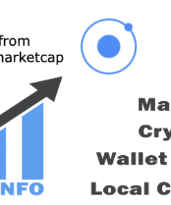 Crypto Currencies Full App + IONIC 3 + Coinmarketcap + Cross platform ( Android, iOS )