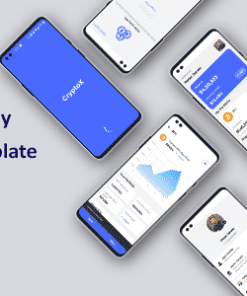 Crypto Currency Trading Android App Template + iOS App Template | React Native | CryptoX