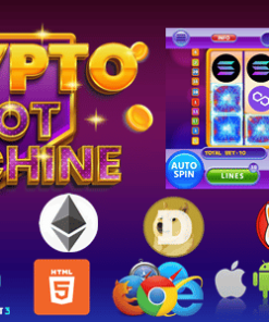 Crypto Slot Machine - Crypto Game - Slot Machine (C3P)