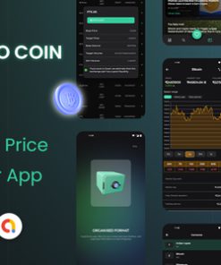 CryptoCoin: Flutter Full Cryptocurrency app for live tracking of prices