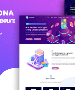 Cryptona - ICO and Crypto Template