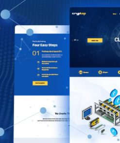 CrypTop - ICO Landing and CryptoCurrency WordPress Theme