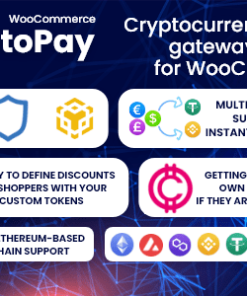 CryptoPay WooCommerce - Cryptocurrency payment gateway plugin