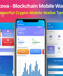 Cryptova - Blockchain App & Mobile Crypto Wallet